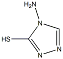 4-AMINO-1,2,4-TRIAZOLE-3-THIOL 结构式