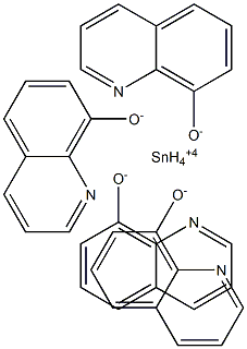 8-HYDROXYQUINOLINE, TIN SALT Structure