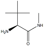 T-LEUCINE-N-METHYLAMIDE Struktur