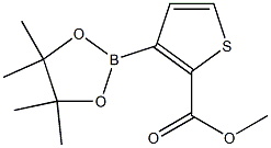 METHYL3-(4,4,5,5-TETRAMETHYL-1,3,2-DIOXABOROLAN-2-YL)THIOPHENE-2-CARBOXYLATE