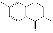 3-iodo-5,7-dimethyl-4H-chromen-4-one|