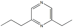 2-METHYL-6-DIETHYLPYRAZINE,,结构式