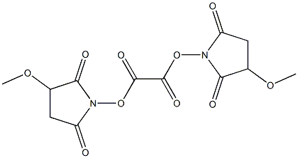 O,O''-OXALYLBIS(N-HYDROXY-3-METHOXYSUCCINIMIDE) Structure