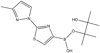  2-(3-METHYL-1H-PYRAZOL-1-YL)THIAZOLE-4-BORONIC ACID PINACOL ESTER