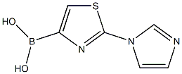 2-(IMIDAZOL-1-YL)THIAZOLE-4-BORONIC ACID Structure