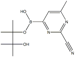 2-CYANO-6-METHYLPYRIMIDINE-4-BORONIC ACID PINACOL ESTER