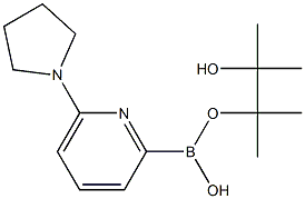 6-(PYRROLIDIN-1-YL)PYRIDINE-2-BORONIC ACID PINACOL ESTER|