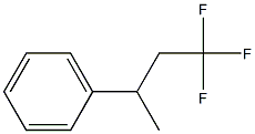 ()-1,1,1-TRIFLUORO-3-PHENYLBUTANE 化学構造式