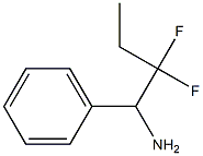 2,2-DIFLUORO-1-PHENYLBUTAN-1-AMINE Structure