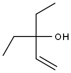3-ETHYLPENT-1-EN-3-OL 化学構造式