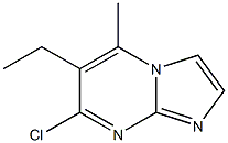 7-CHLORO-6-ETHYL-5-METHYLIMIDAZO[1,2-A]PYRIMIDINE|