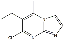  7-CHLORO-6-ETHYL-5-METHYLIMIDAZO[1,2-A]PYRIMIDINE