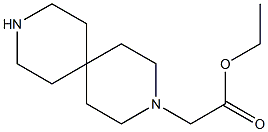 ETHYL 3,9-DIAZASPIRO[5.5]UNDEC-3-YLACETATE 结构式