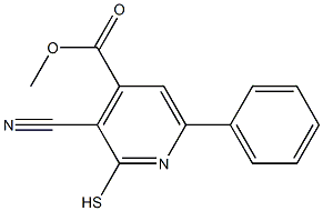 METHYL 3-CYANO-2-MERCAPTO-6-PHENYLISONICOTINATE