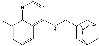 N-(ADAMANTAN-1-YLMETHYL)-8-METHYLQUINAZOLIN-4-AMINE|