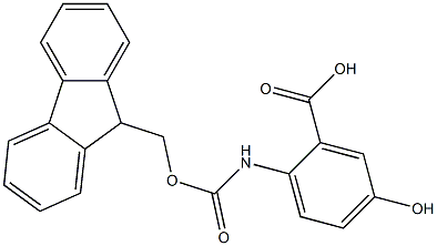 Fmoc-5-Hydroxyanthranilic acid,,结构式