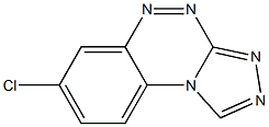 7-chlorobenzo[e][1,2,4]triazolo[3,4-c][1,2,4]triazine Structure