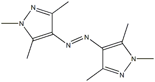 1,3,5-trimethyl-4-[2-(1,3,5-trimethyl-1H-pyrazol-4-yl)diaz-1-enyl]-1H-pyrazole