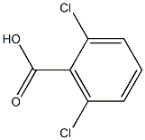 2,6-Dichlorbenzoic acid Structure