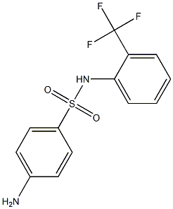 4-amino-N-[2-(trifluoromethyl)phenyl]benzenesulfonamide