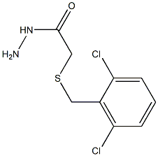 2-[(2,6-dichlorobenzyl)thio]ethanohydrazide|