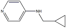 N-(cyclopropylmethyl)-4-pyridinamine Structure