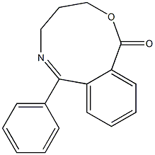 7-phenyl-1,3,4,5-tetrahydro-2,6-benzoxazonin-1-one Structure