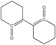 1,1'-bi(cyclohexan)-1-en-2-one 结构式