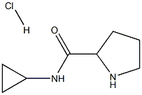  N-cyclopropylpyrrolidine-2-carboxamide hydrochloride
