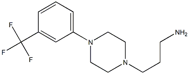 3-{4-[3-(trifluoromethyl)phenyl]piperazin-1-yl}propan-1-amine