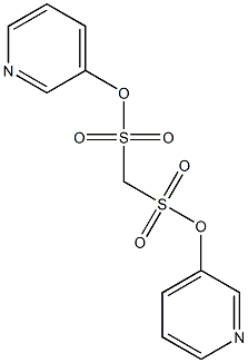 di(3-pyridyl) methanedisulfonate Structure