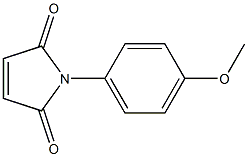1-(4-methoxyphenyl)-2,5-dihydro-1H-pyrrole-2,5-dione Struktur