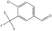 4-Chlor-3-trifluormethylbenzaldehyde 化学構造式