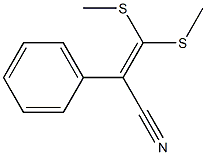 3,3-di(methylthio)-2-phenylacrylonitrile