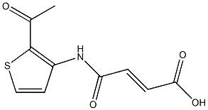  4-[(2-acetyl-3-thienyl)amino]-4-oxobut-2-enoic acid