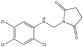 1-[(2,4,5-trichloroanilino)methyl]pyrrolidine-2,5-dione