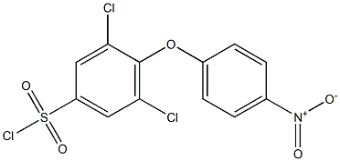 3,5-Dichloro-4-(4-nitrophenoxy)benzenesulphonyl chloride