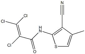 N1-(3-cyano-4-methyl-2-thienyl)-2,3,3-trichloroacrylamide