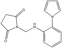 1-{[2-(1H-pyrrol-1-yl)anilino]methyl}dihydro-1H-pyrrole-2,5-dione