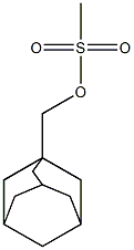 1-adamantylmethyl methanesulfonate Struktur