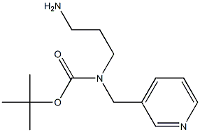  tert-butyl 3-aminopropyl(pyridin-3-ylmethyl)carbamate