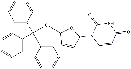 1-[5-(trityloxy)-2,5-dihydro-2-furanyl]-2,4(1H,3H)-pyrimidinedione