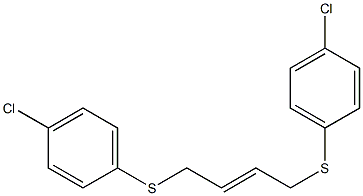 1-chloro-4-({4-[(4-chlorophenyl)thio]but-2-enyl}thio)benzene