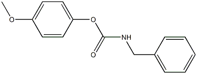 4-methoxyphenyl N-benzylcarbamate,,结构式