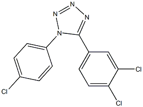 1-(4-chlorophenyl)-5-(3,4-dichlorophenyl)-1H-1,2,3,4-tetraazole|