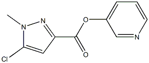 3-pyridyl 5-chloro-1-methyl-1H-pyrazole-3-carboxylate