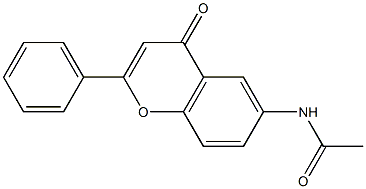  N1-(4-oxo-2-phenyl-4H-chromen-6-yl)acetamide