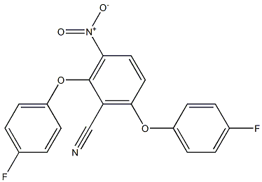 2,6-di(4-fluorophenoxy)-3-nitrobenzonitrile