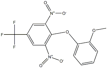 2-(2-methoxyphenoxy)-1,3-dinitro-5-(trifluoromethyl)benzene