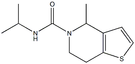 N5-isopropyl-4-methyl-4,5,6,7-tetrahydrothieno[3,2-c]pyridine-5-carboxamide